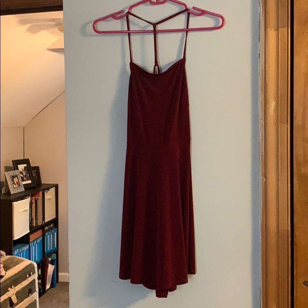Open Back Skater Dress